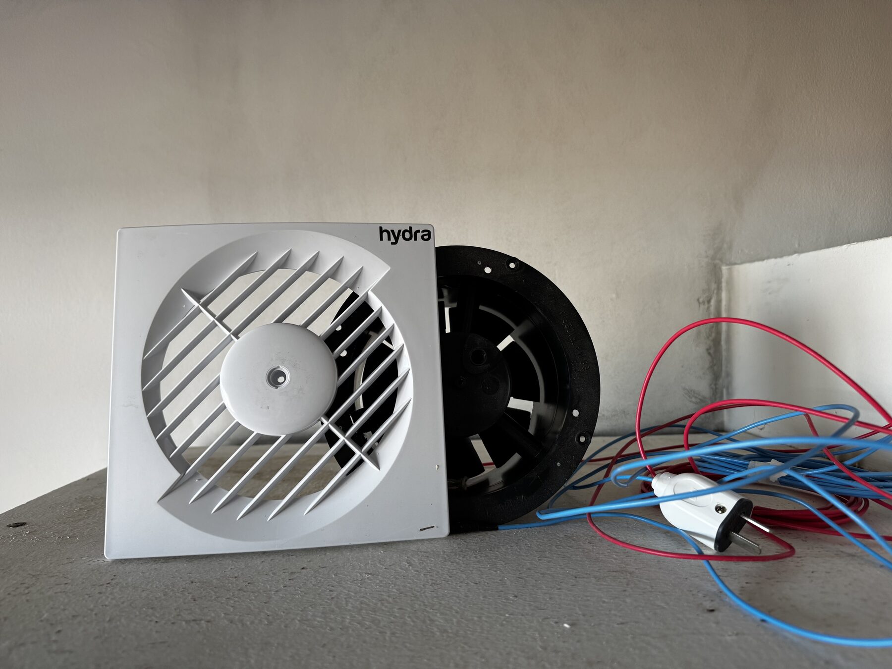 Extractor de Aire Hydra HY-VF1150B Silencioso 23W Blanco Empotrable